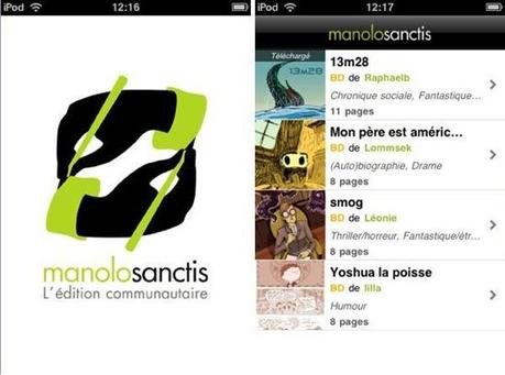 Manolosanctis lance son application iPhone