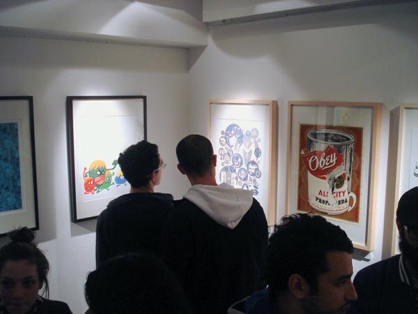 GRAFIKA – A COLLECTION OF PRINTS BY THE ARTISTS OF BEAUTIFUL LOSERS @ THE LAZY DOG GALLERY – PARIS – OPENING