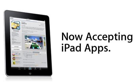 Apple accepte à présent les applications iPad