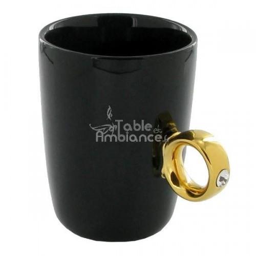 mug bague noire