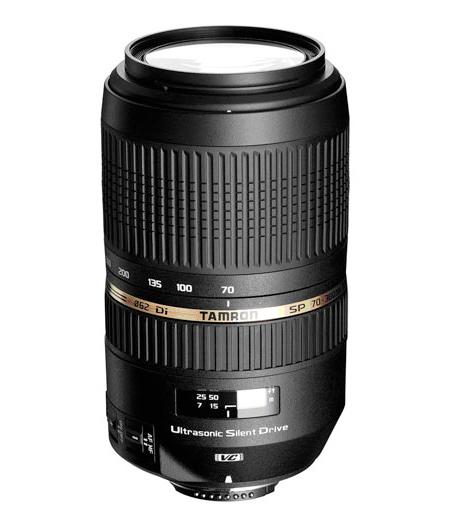 Tamron SP 70-300mm F4-5.6 Di VC USD : premier objectif à motorisation ultrasonique Tamron