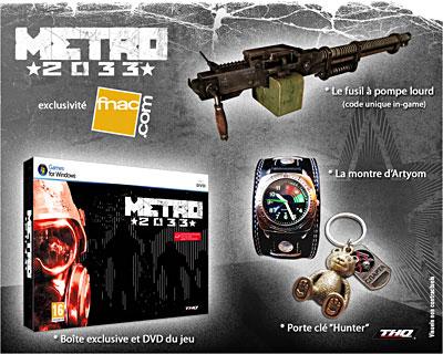 [Bons Plans]Metro 2033 : Une Edition Collector spéciale FNAC.COM
