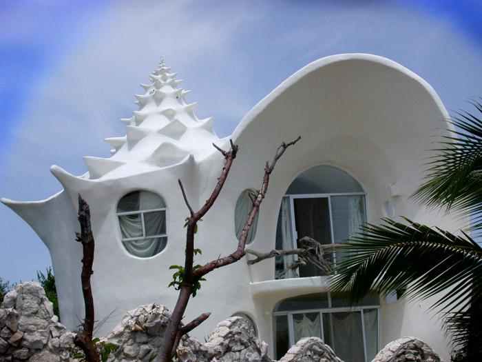 Conch Shell House - Isla Mujeres - Mexique-1