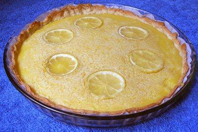 Une tarte au citron...