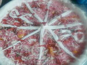 Pizza du printemps et de l'amitié .......