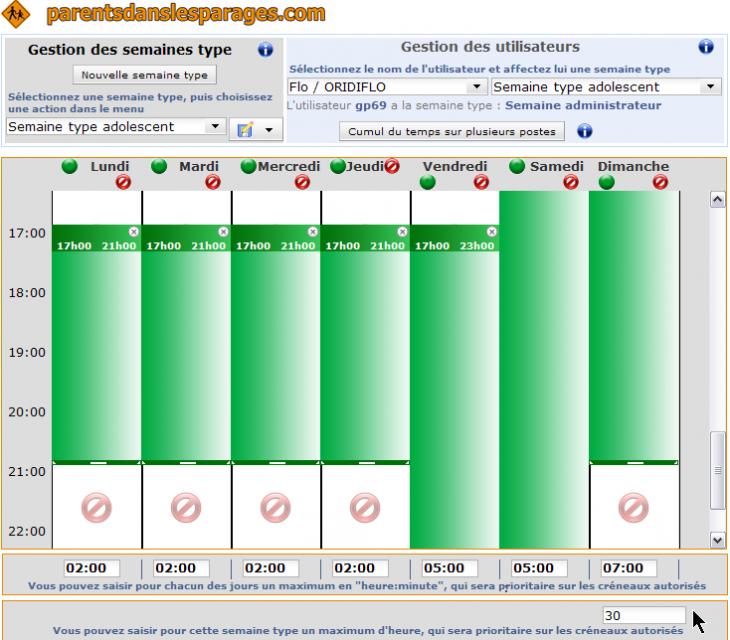 Parents dans les parages.com : Gérer le temps passé devant un ordinateur