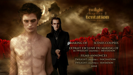 Avant-Première des images du DVD Français de Twilight Tentation