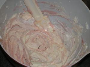 Entremet léger aux fraises et mascarpone P1010155