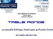 Mercredi Mars table ronde: politique américaine proche orient" Cercle FRANCE/USA