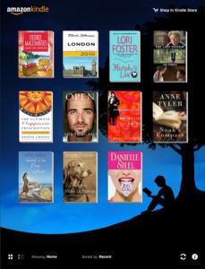 Amazon dévoile son app Kindle pour iPad
