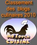 Classement des blogs culinaires 2010