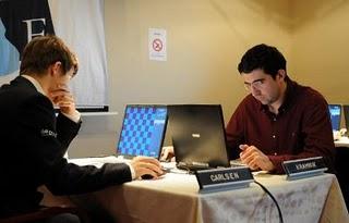 Le duel Carlsen - Kramnik à l'aveugle