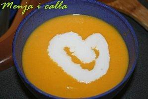 Velouté de carottes au lait de coco