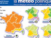 Météo pollinique, semaine mars 2010