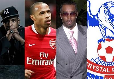 Jay-Z, Arsenal , P. Diddy et Crystal Palace
