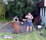 vidéo barbecue explosion