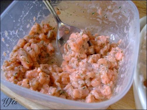 - LES POISSONS-CHOUX pour Pâques, MOUSSE AUX DEUX SAUMONS -