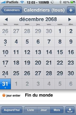 2068: Fin du monde by Apple