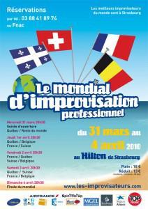 Strasbourg, s’improvise du 31 mars au 4 avril…