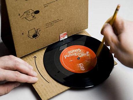 Cardboard record player 2