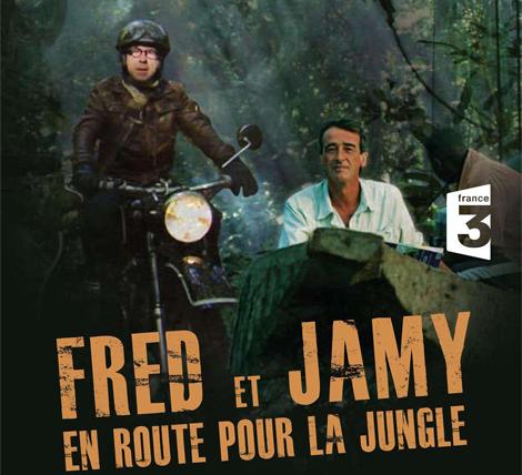 Fred et Jamy  en route pour la Jungle sur France 3 !