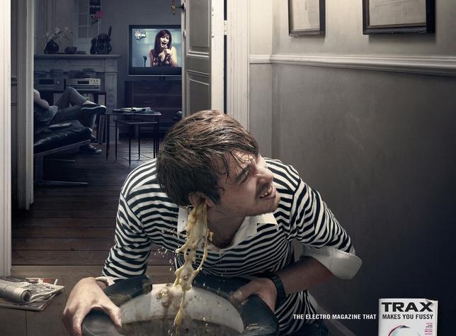 La pub du jour : Un musique à vomir [Magazine]