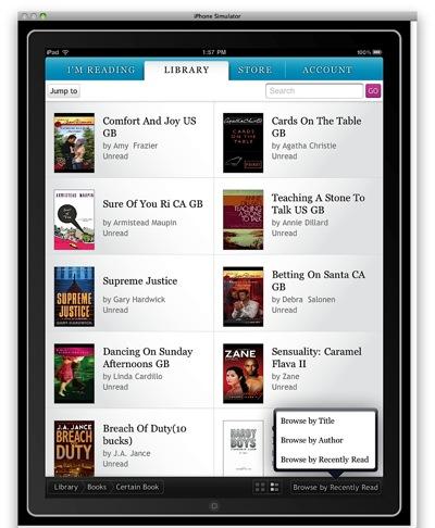 Kobo eReader : un logiciel indépendant et un reader à 149$