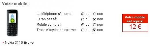Téléphone - SFR - service de recyclage