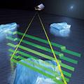 CryoSat-2 measuring sea-ice thickness