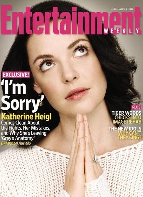 Grey's Anatomy ... Katherine Heigl s'excuse pour son départ (et le confirme)