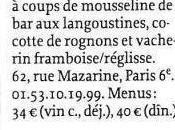 Presse: Point Gastronomie Tendances