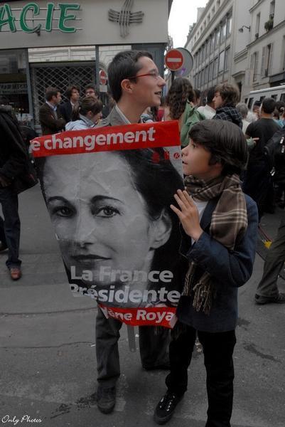 Instantané de victoire électorale