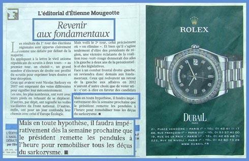 Rolex & Bling-bling :« Retour aux Fondamentaux »?