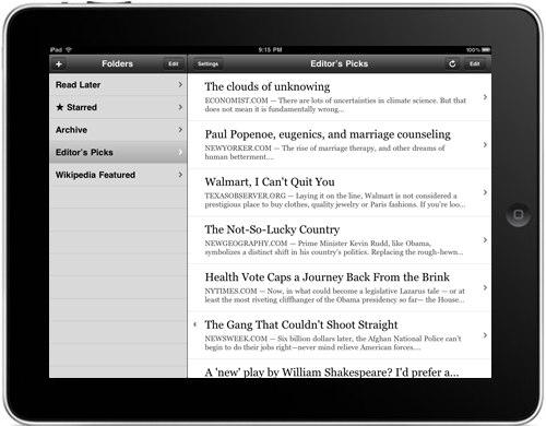 instapaper ipad Instapaper offre une version universelle iPad, iPhone