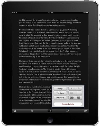 instapaper ipad 2 Instapaper offre une version universelle iPad, iPhone