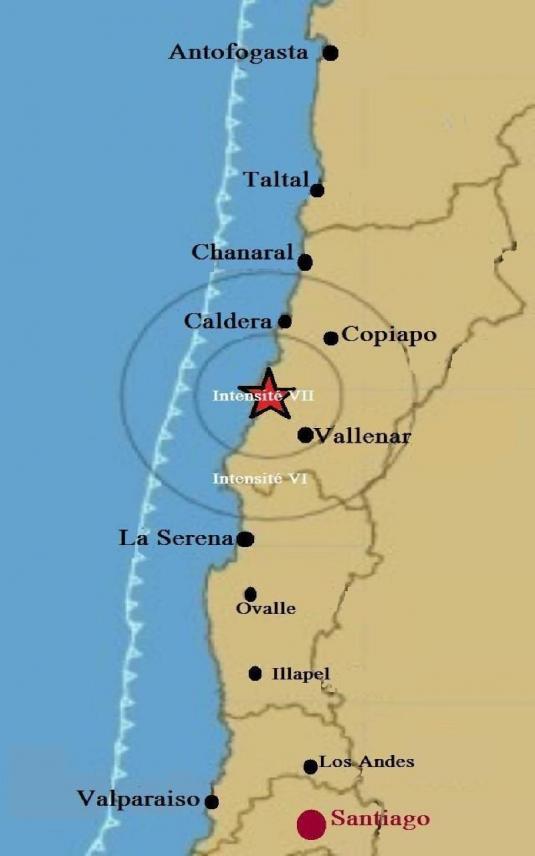 Les secousses sismiques en recrudescence, dont un 6.2 de magnitude, affectent le Nord du Chili.