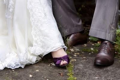 Des chaussures de mariage violettes? Oui, je le veux ! - Paperblog