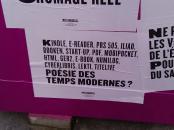 Livre virtuel, chômage réel : campagne anti ebook au Salon du livre