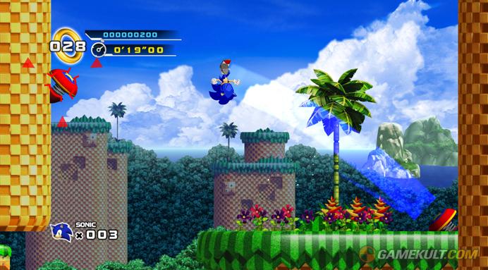 Sonic 4 court vers Splash Hill Zone ... la vidéo