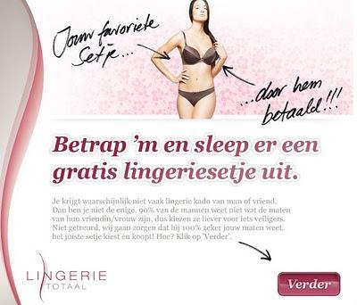 [Web] Kliktease: la campagne virale de Lingerie Totaal