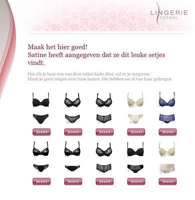 [Web] Kliktease: la campagne virale de Lingerie Totaal