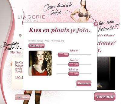 [Web] Kliktease: la campagne virale de Lingerie Totaal