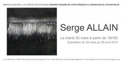 Serge Allain au Confort des Etranges