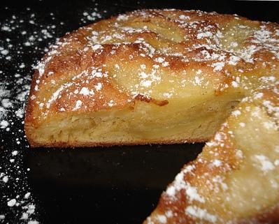 Gâteau aux Pommes et au Calvados