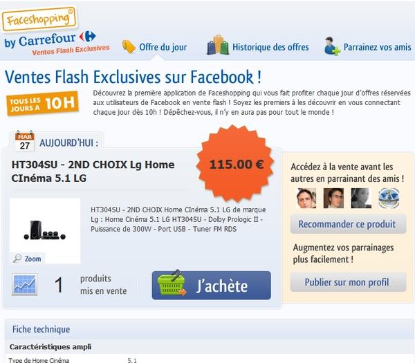 facebook carrefour