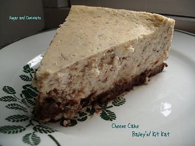 Cheesecake Baileys Kit Kat fortement inspiré par Val