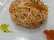 Tartare saumon gingembre