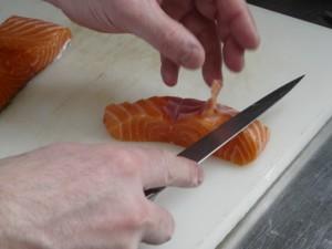 Tartare de saumon au gingembre