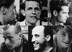 roseblanche : Schmorell, Probst, Hans Scholl, Graff, Huber, Sophie Scholl