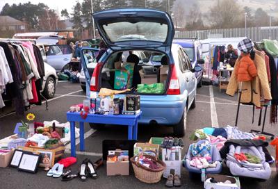 Mon car boot sale!